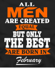All men february